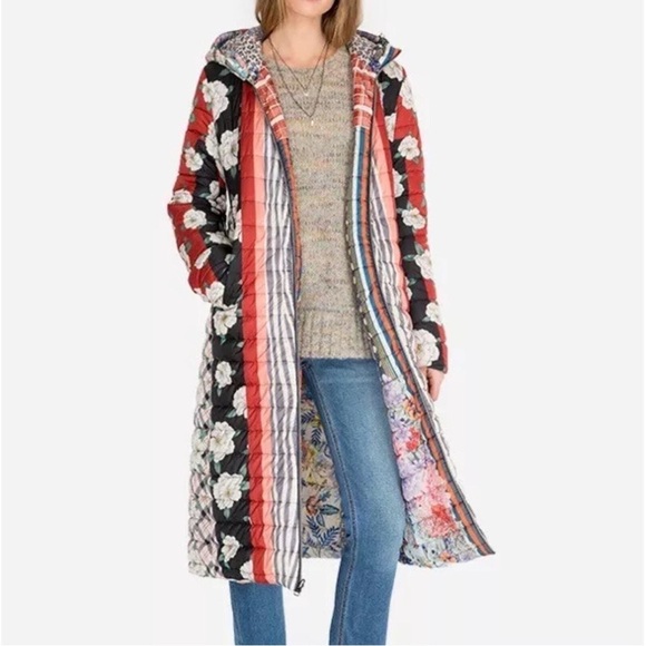 Johnny Was Tessa Reversible Parka Puffer - Picture 1 of 14